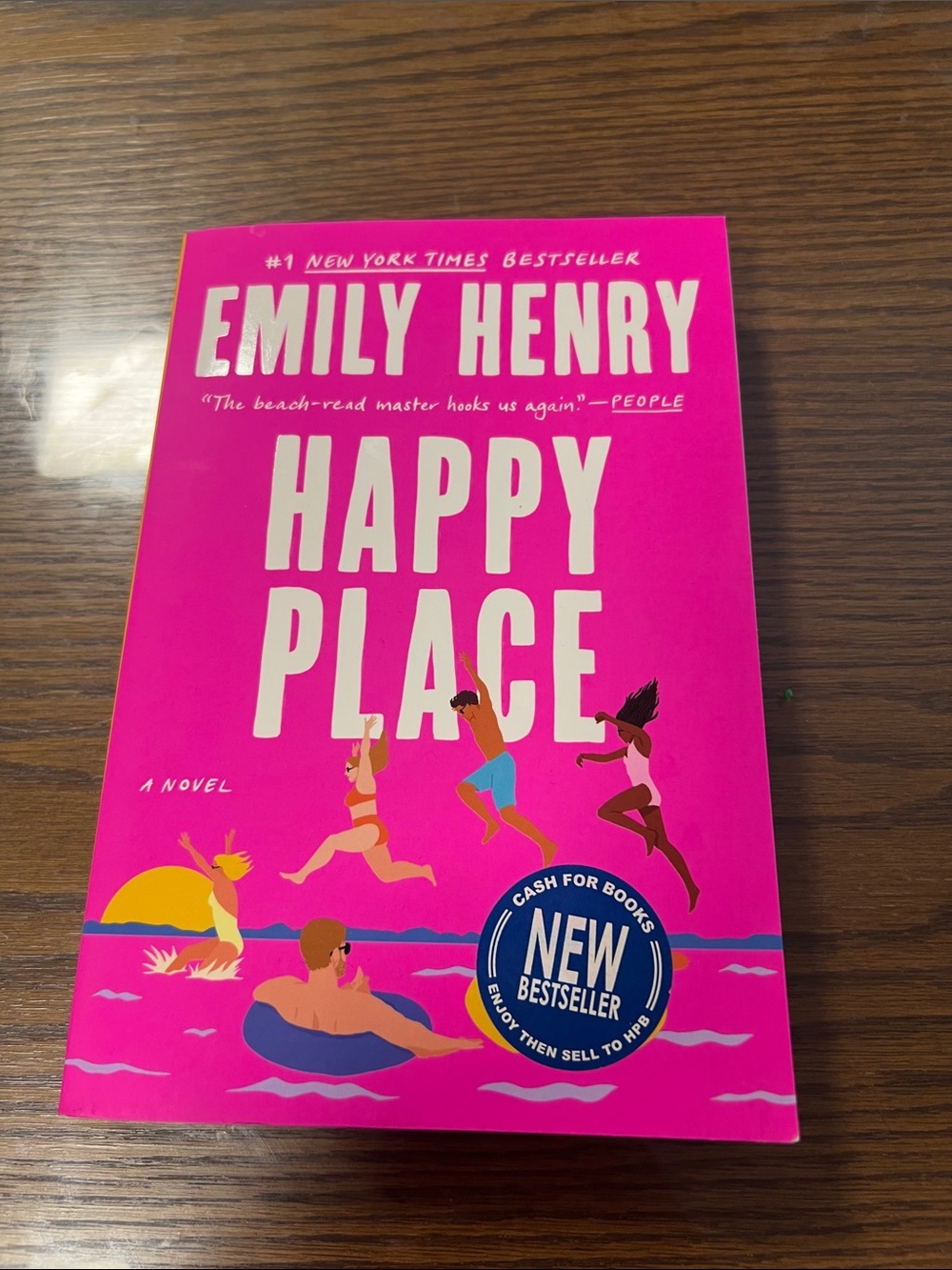 Happy Place - Pink Paperback Novel